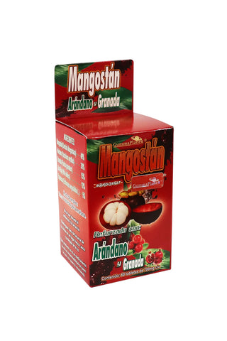 TBS. MANGOSTAN ROJO CON ARANDANO  C/60
