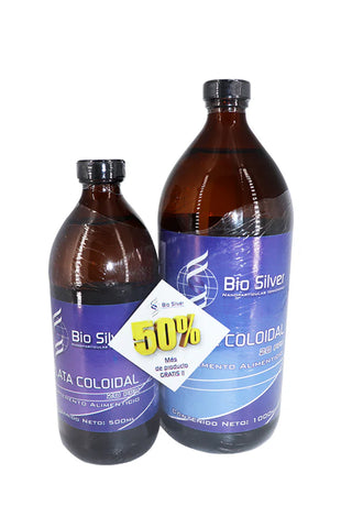PLATA COLOIDAL 1000ML +500MLGRATIS