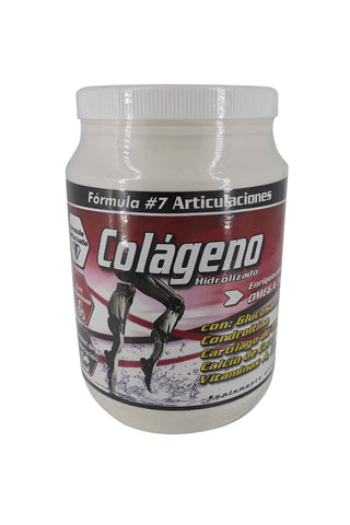 POLVO COLAGENO HIDROLIZADO CON GLUCOSAMINA CONDROITINA FORMULA #7 ARTICULACIONES 1KG