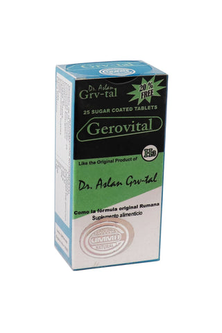 GRAG. GEROVITAL C/25+20%GRATIS AHORA GRVT
