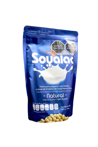 SOYALAC SABOR NATURAL 500GR. bebida de soya instantanea