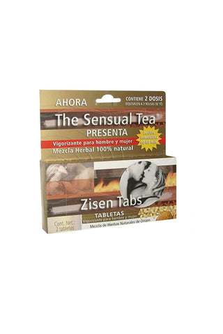 TBS. ZISEN TABS.C/2 vigorizante para hombre y mujer