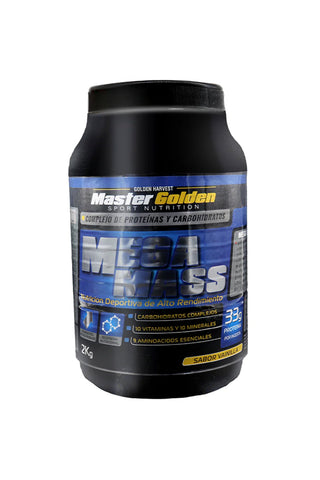 MEGA MASS VAINILLA 2 KG.