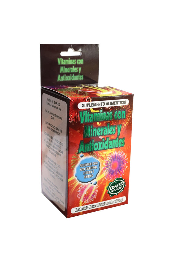 TBS. VITAMINAS Y MINERALES ADULTOS C/60