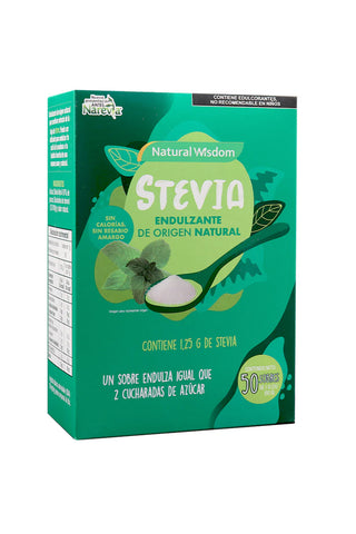 NAREVIA STEVIA ENDULZANTE NATURAL C/ 50 SOBS.