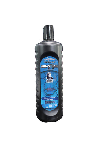 SHAMPOO MINOXIDIL SOLUCION TOPICA DEL INDIO PAPAGO 1.1 L crecimiento enriquecido con aloe vera