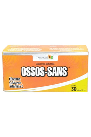TBS. OSSOS-SANS C/30* curcuma,colageno y vitamina C.