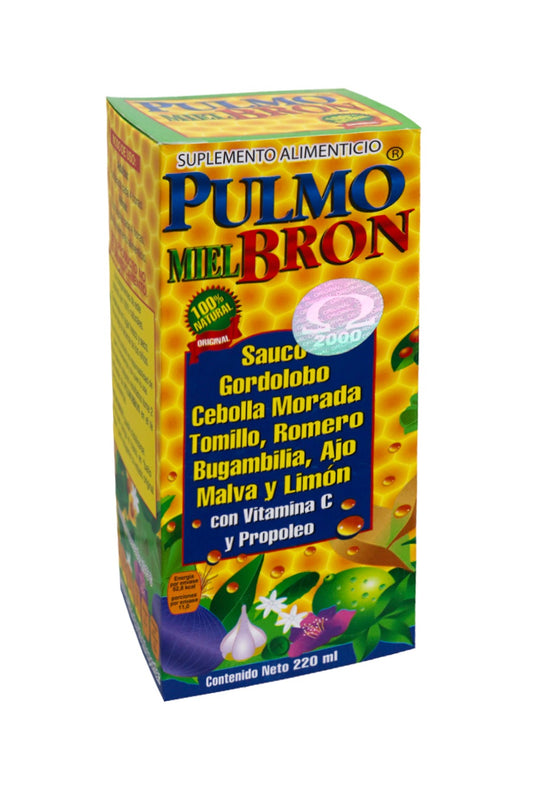 JARABE PULMO MIEL-BRON 220 ML.