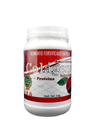 AMARANTO C/ COLAGENO HIDROL. +PROTEINA SABOR MANZANA 1 KG