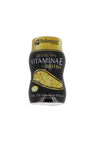 CAPS. VITAMINA E+BIOTINA C/120