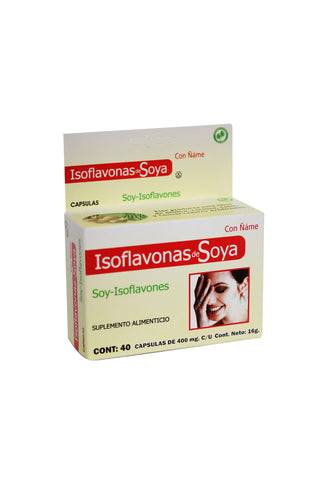 CAPS. ISOFLAVONAS DE SOYA C/40