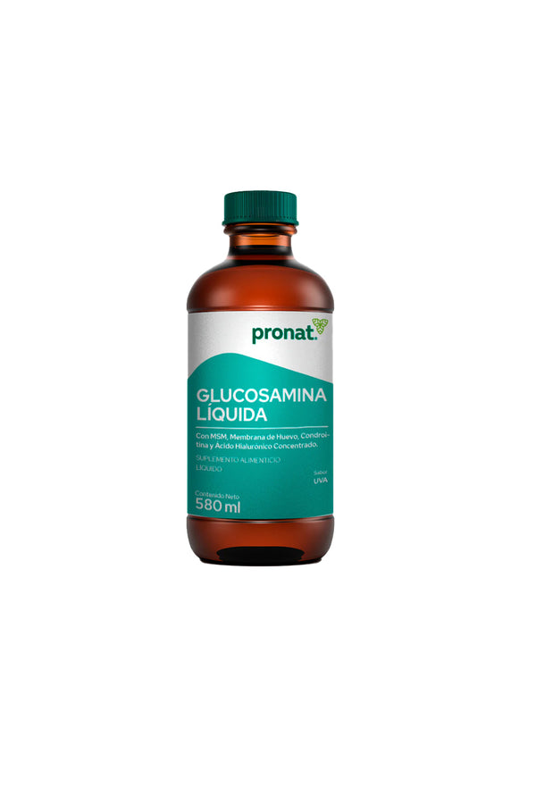GLUCOSAMINA LIQUIDA CON MSM SABOR UVA  580 ML.
