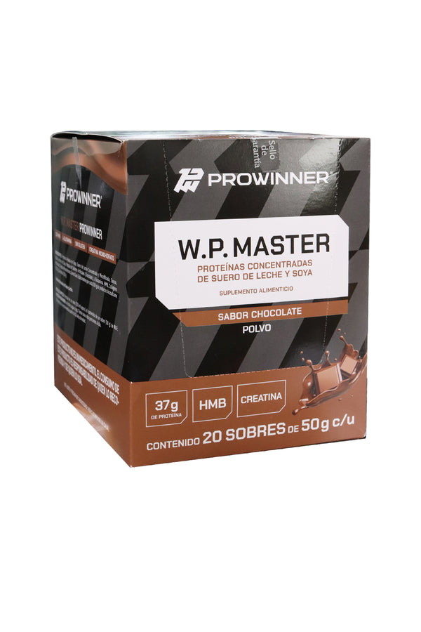 CAJA WP MASTER CHOCOLATE C/20 SOBRES DE 50 GR C/U