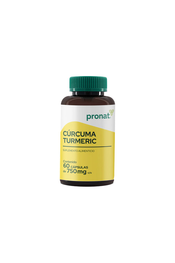 CAPS. CURCUMA TURMERIC C/60 DE  750MG C/U