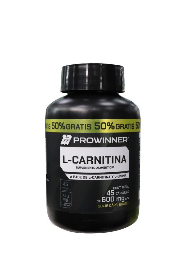 CAPS. L-CARNITINA C/30+15 CAPS GRATIS = C/45  600 MG