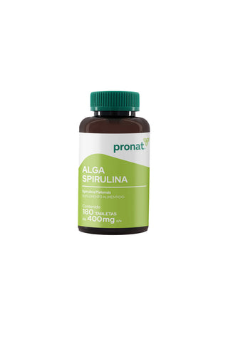 TBS. ALGA SPIRULINA C/180 DE 400 MG.