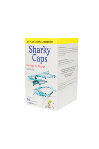 CAPS. SHARKY CAPS. 850MG C/60 S.N.