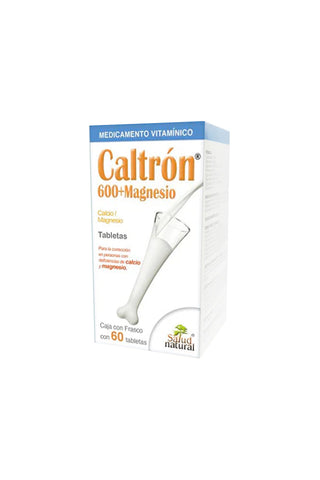 TBS. CALTRON 600+MAGNESIO (NARANJA) C/60