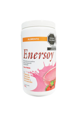 POLVO ENERSOY FRESA 500 GR.