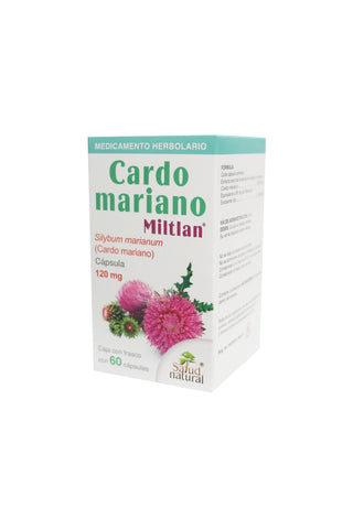 CAPS. CARDO MARIANO MILTLAN 120MG C/60 /C U