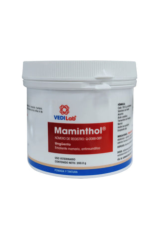 POMADA  MAMINTHOL USO VETERINARIO 200GR.