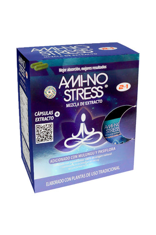 OFERTA AMI-NO STRESS 2 EN 1 FCO. C/50 CAPS. Y EXT. DE 30ML