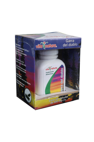 CÁPS. GARRA DEL DIABLO C/40 500 MG