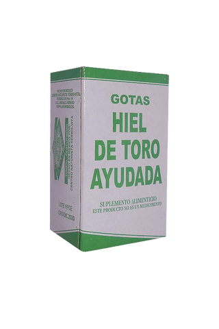 GOTAS HIEL DE TORO AYUDADA 15 ML