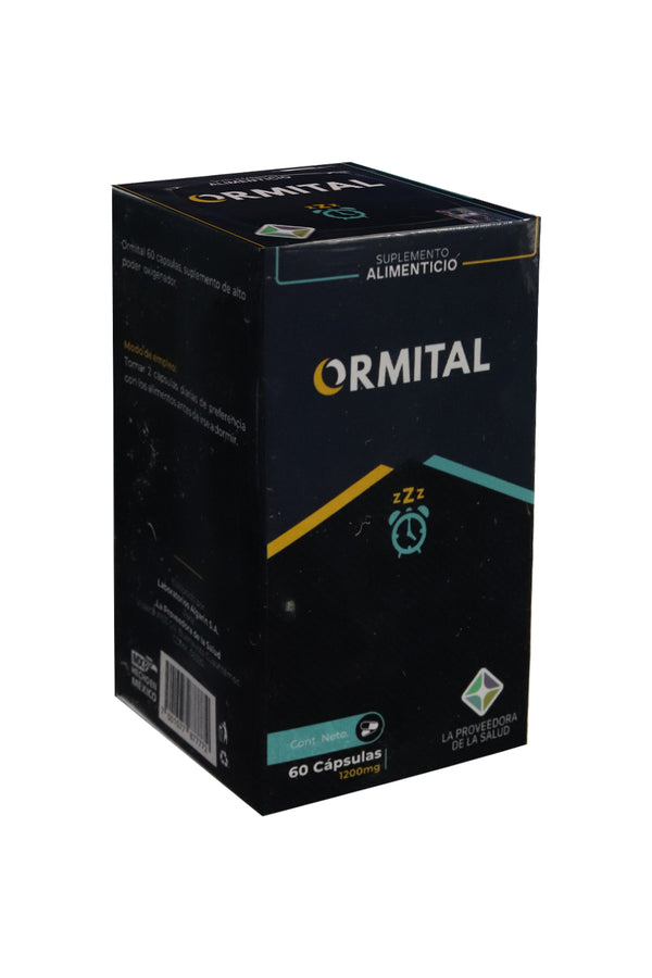 CAPS. ORMITAL C/60 DE 1200 MG C/U