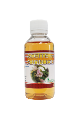 ACEITE DE AJONJOLI C/120ML. VÍA DE ADMINISTRACIÓN CUTANEA.