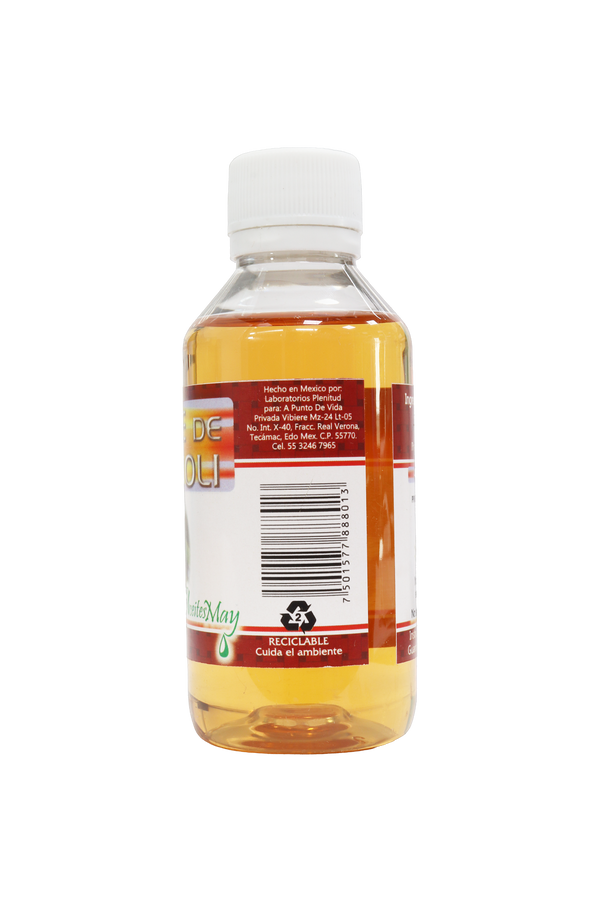 ACEITE DE AJONJOLI C/120ML. VÍA DE ADMINISTRACIÓN CUTANEA.