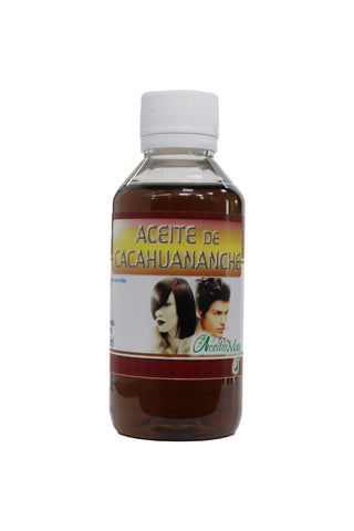 ACEITE DE CACAHUANANCHE C/120ML. VÍA DE ADMINISTRACIÓN CUTANEA.