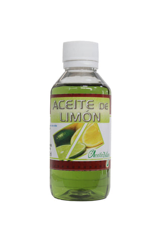 ACEITE DE LIMÓN C/120ML. VÍA DE ADMINISTRACIÓN CUTANEA.