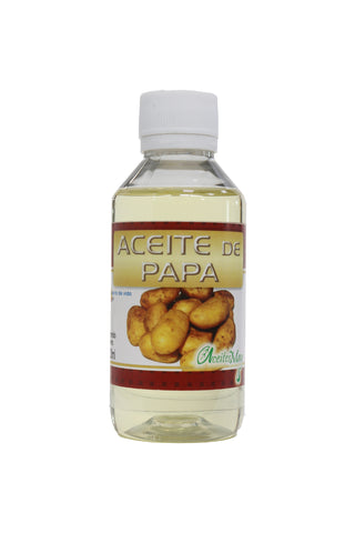 ACEITE DE PAPA C/120ML. VÍA DE ADMINISTRACIÓN CUTANEA.