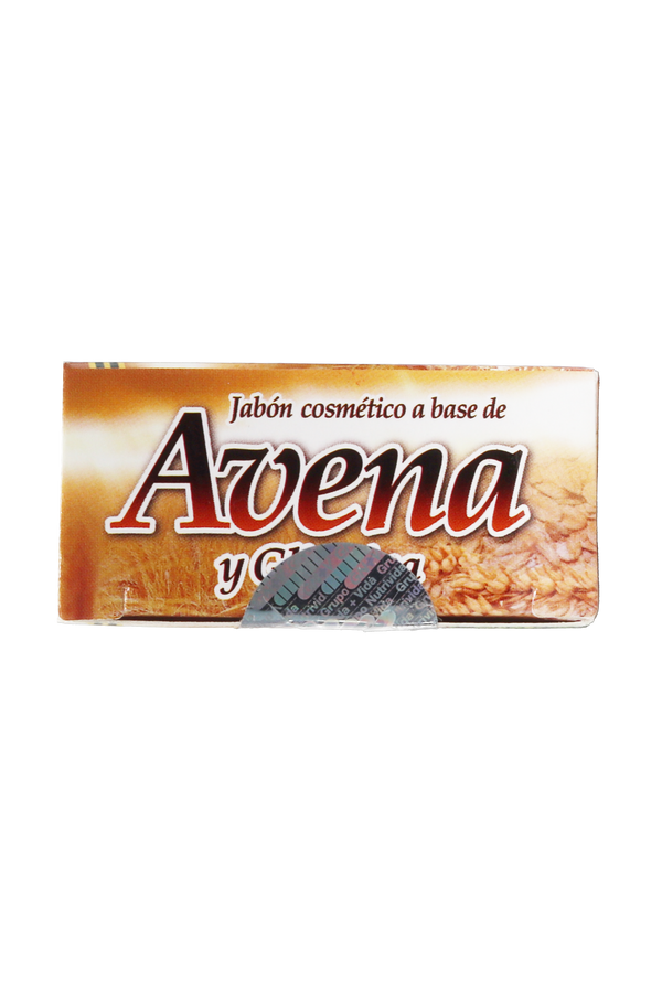 JABÓN COSMÉTICO A BASE DE AVENA Y GLICERINA C/90 GR. JABÓN COSMÉTICO CON FÓRMULA TRADICIONAL.