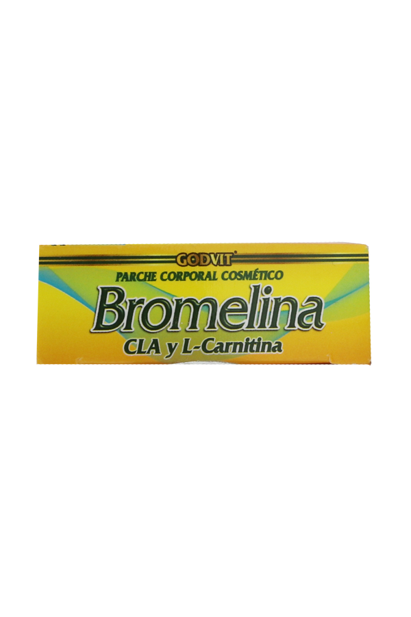PARCHE CORPORAL COSMÉTICO BROMELINA, CLA Y L-CARNITINA. PARCHE COSMÉTICO C/1. UNIDOSIS.