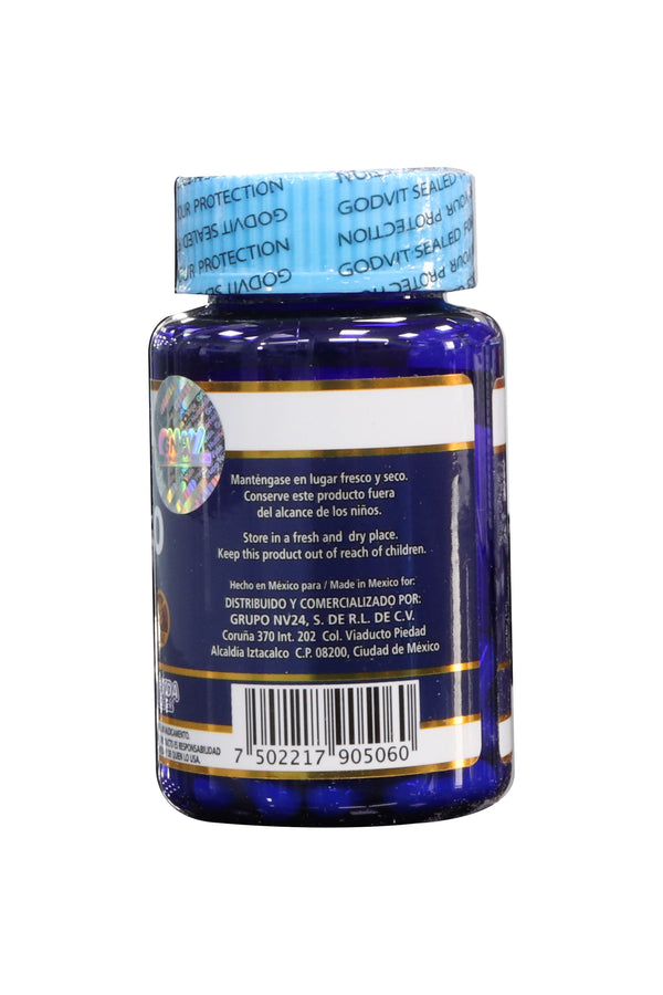CAPS. CLORURO DE MAGNESIO (MAGNESIUM CHLORIDE) C/30 DE 500 MG C/U. GODVIT.