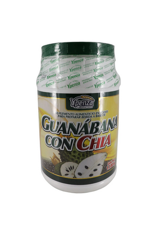 POLVO PARA PREPARAR BEBIDA A BASE DE GUANABANA CON CHIA 1.100 KG.