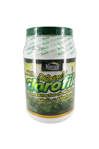 POLVO PARA PREPARAR BEBIDA CLOROFILA DETOXICELL 1.100 KG.