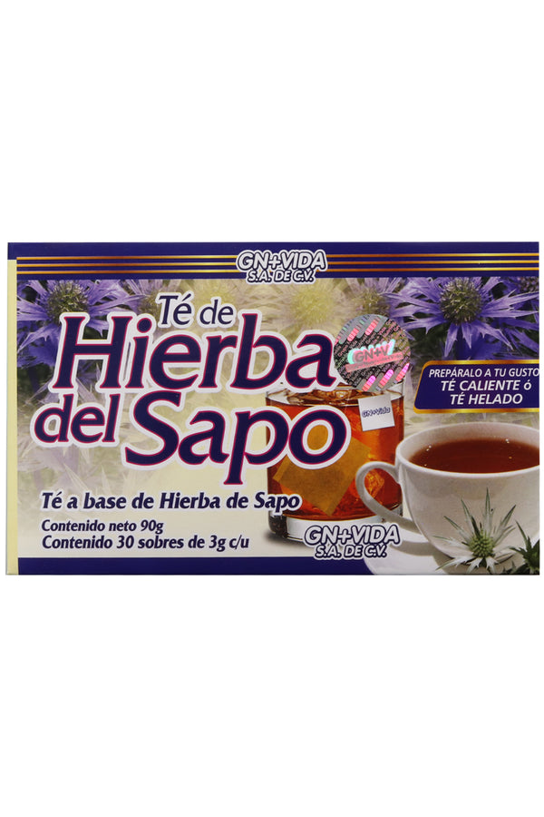 TÉ HIERBA DEL SAPO C/30 SOBRES DE 3GR C/U. CERTIFICADO DE CALIDAD HARPC.