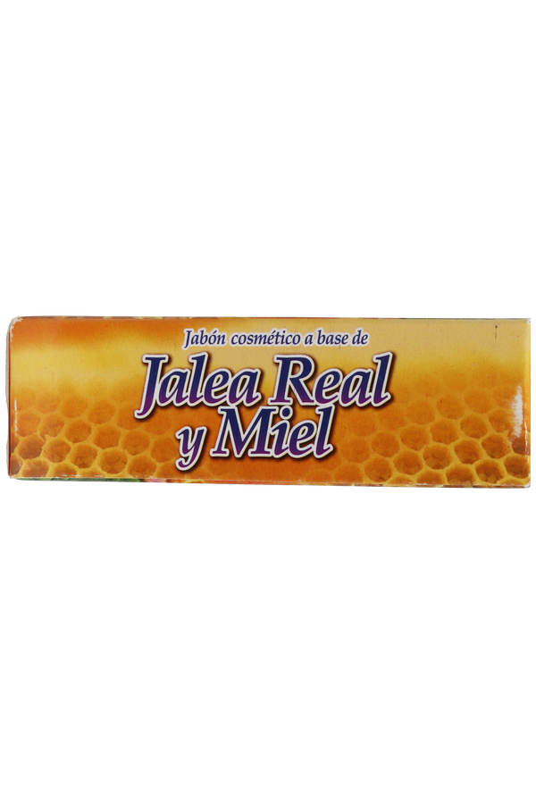 JABÓN COSMÉTICO A BASE DE JALEA REAL Y MIEL C/ 90 GR. JABÓN COSMÉTICO CON FÓRMULA TRADICIONAL.