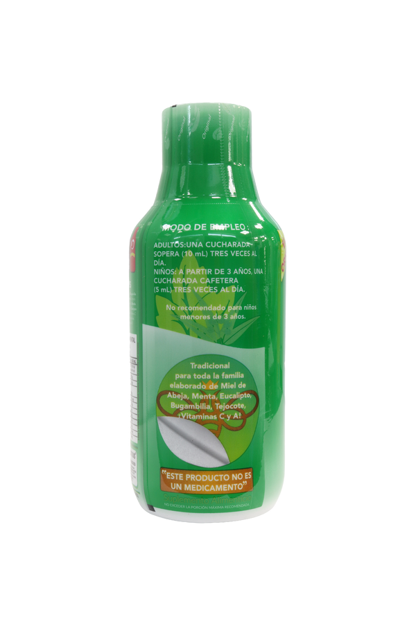 JARABE AJOLOTIUS CON MIEL C/250 ML. EL ORIGINAL. MEZCLA HERBAL & VITAMINAS C Y A.