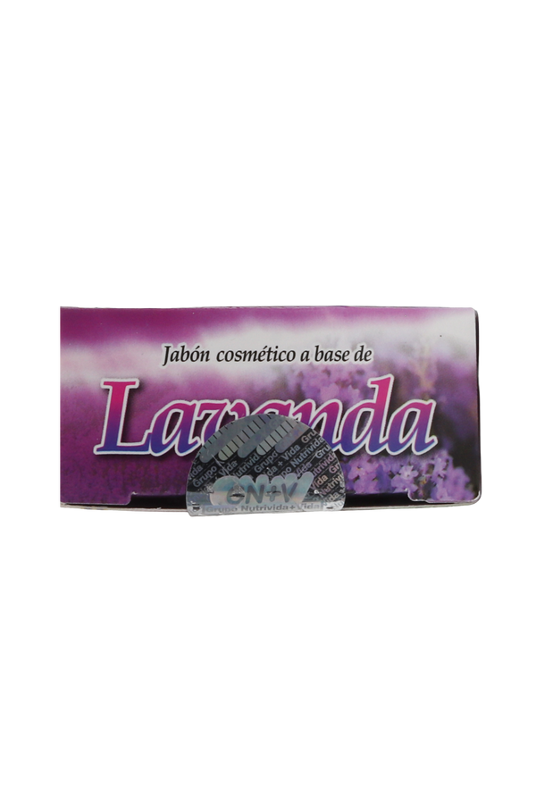 JABÓN COSMÉTICO A BASE DE LAVANDA C/ 90 GR. JABÓN COSMÉTICO CON FÓRMULA TRADICIONAL.