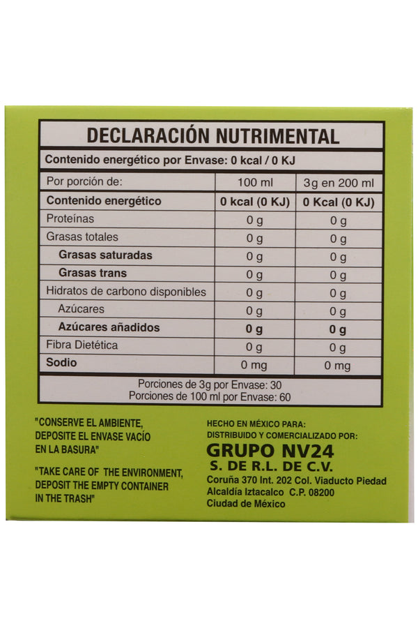TÉ LIMÓN C/30 SOBRES DE 3 GR C/U. TÉ HIERBA DE LIMÓN. CERTIFICADO DE CALIDAD HARPC.