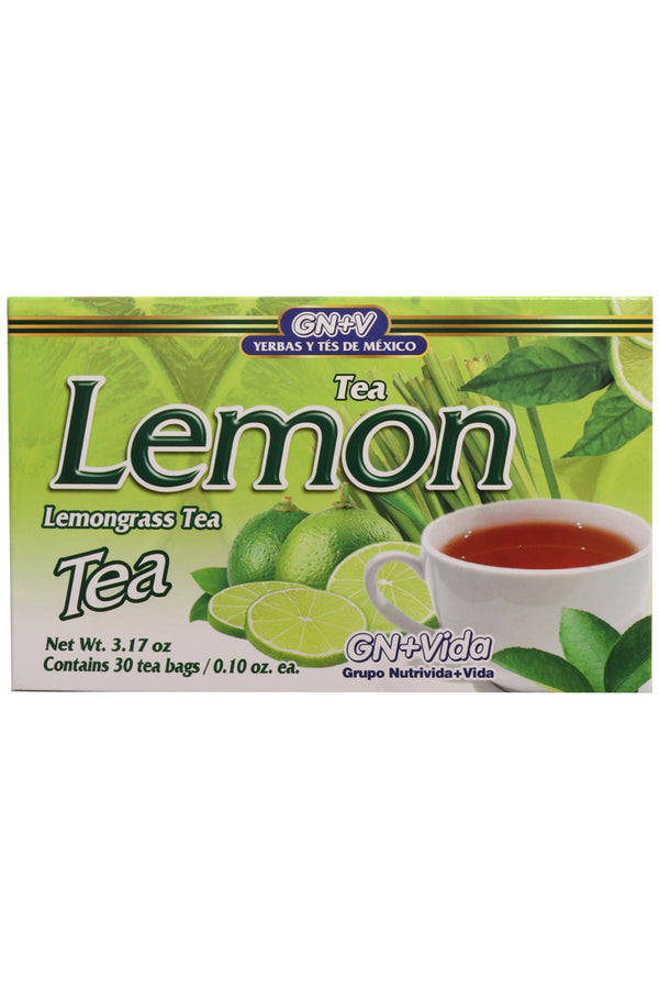 TÉ LIMÓN C/30 SOBRES DE 3 GR C/U. TÉ HIERBA DE LIMÓN. CERTIFICADO DE CALIDAD HARPC.