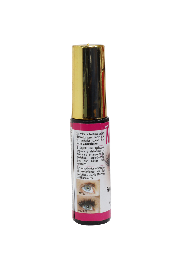 RIMEL MASCARA TÓPICA 8 EN 1 C/14 GR. FÓRMULA ALARGADORA DE PESTAÑAS CON ACEITES NATURALES DE HUESO DE MAMEY , SÁBILA, JOJOBA Y ACEITE DE TRIGO.