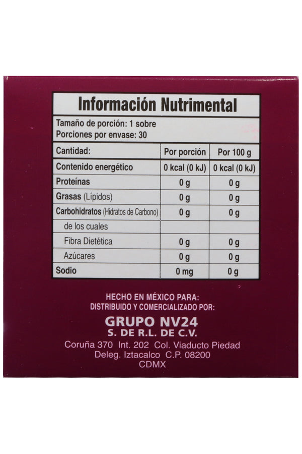 TÉ DE MORINGA C/30 SOBRES DE 3 GR C/U. TÉ A BASE DE MORINGA OLEIFERA. CERTIFICADO DE CALIDAD HARPC.
