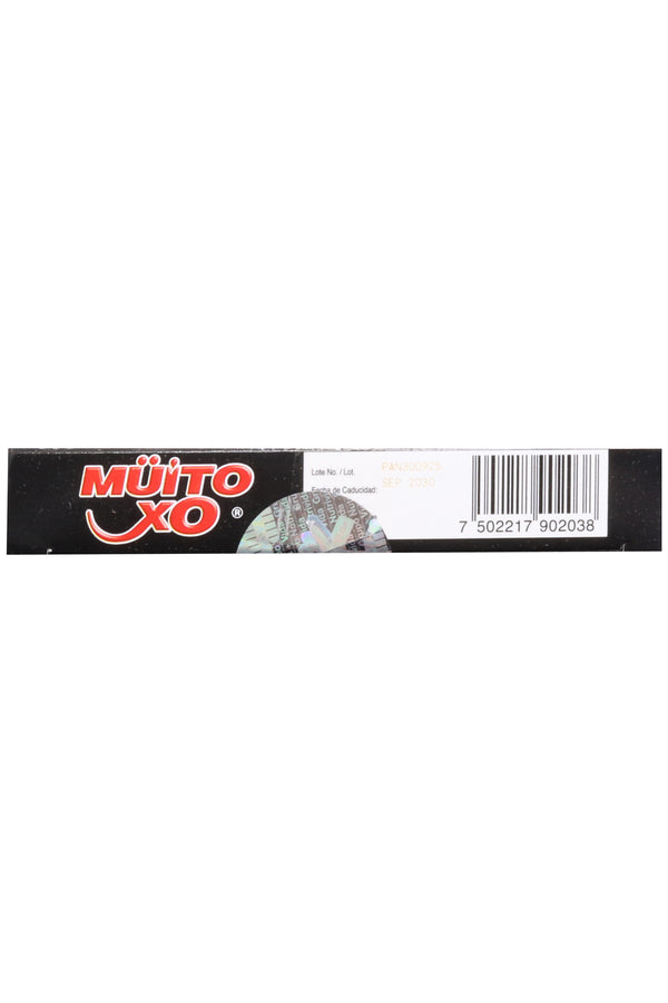 AMP. MÜITO XO NEGRA SOLUCIÓN INGERIBLE C/2 AMP. DE 10 ML C/U. CON FRUTO DE LA PASIÓN, AJO, CEBOLLA, COCOA, CAFÉ, VITAMINAS Y MINERALES. REFORZADA CON GUARANÁ.