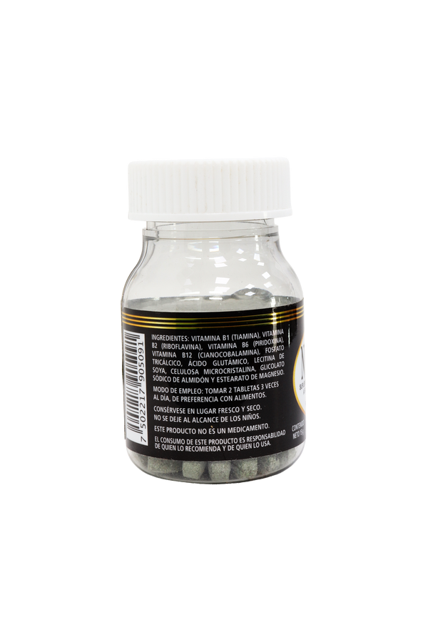 TBS. NUTRICOL C/30 DE 500 MG C/U. A BASE DE ÁCIDO GLUTÁMICO, LECITINA DE SOYA, FÓSFORO Y VITAMINAS DEL COMPLEJO B.