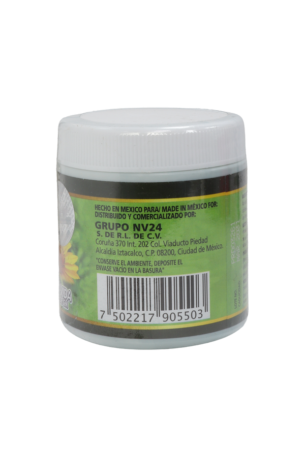 POMADA CORPORAL CON FORMULACIÓN HERBAL TRADICIONAL RUDA C/ 125 GR. RUE OINTMENT WITH TRADITIONAL HERBAL FORMULATION.